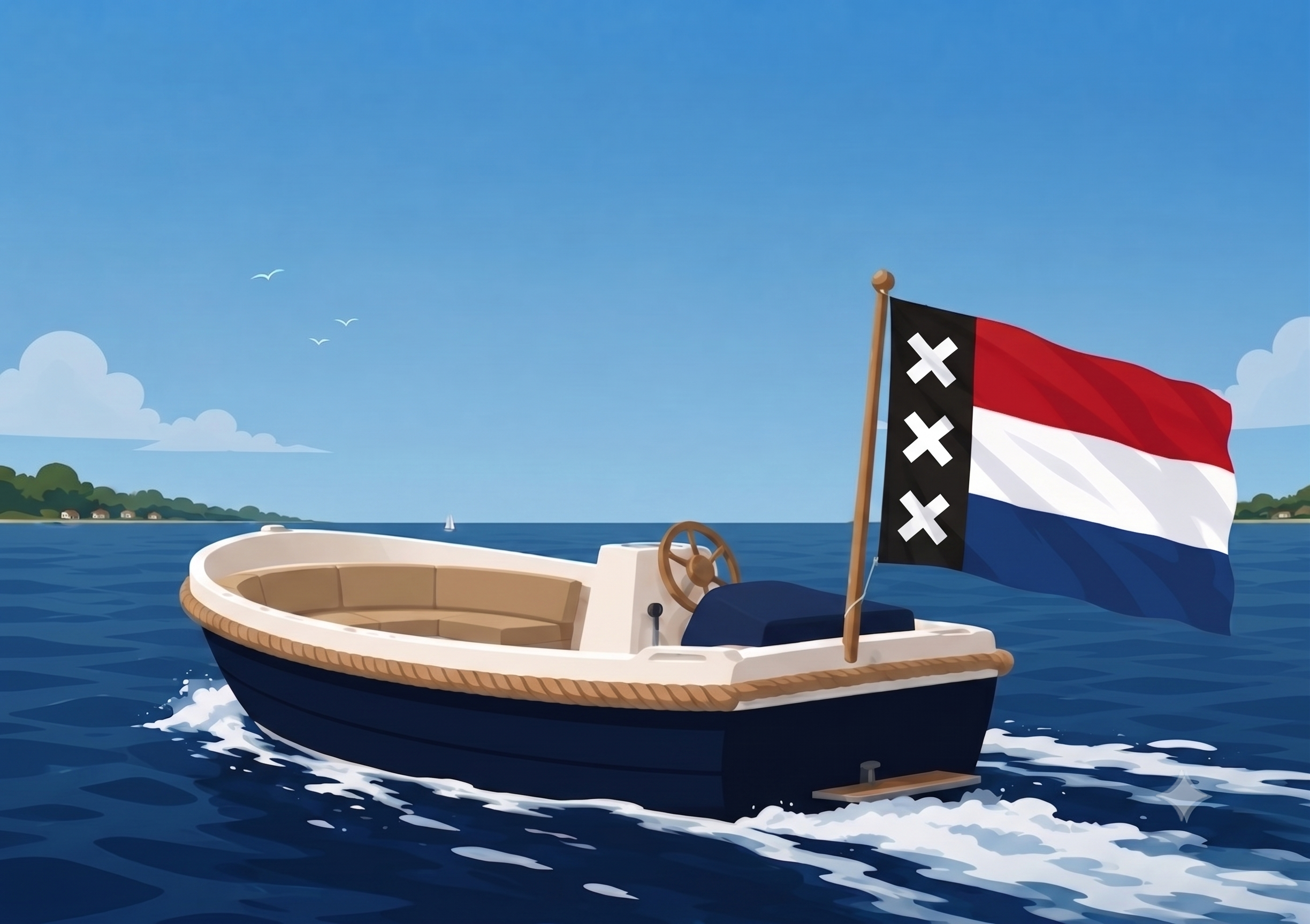 Sloepvlag Amsterdam